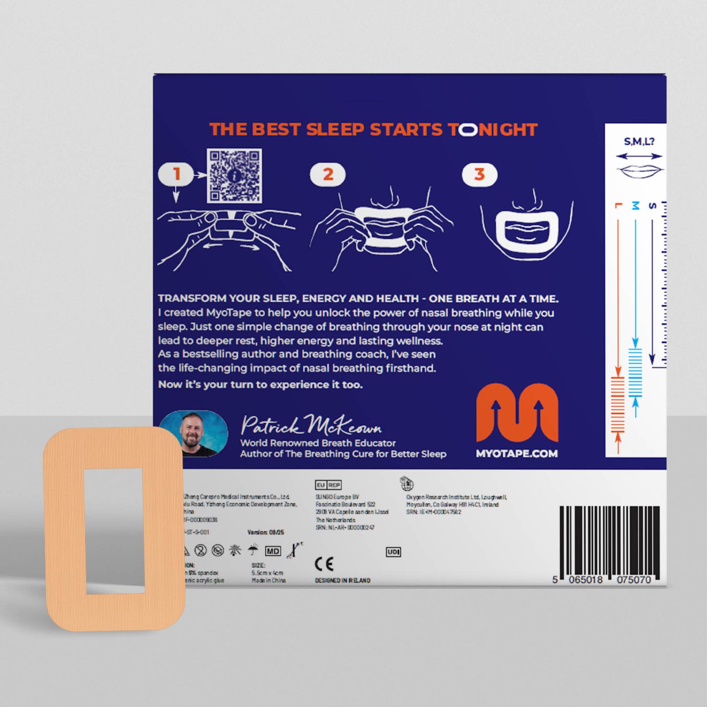 MyoTape Sensitive - Small - 30 Stück